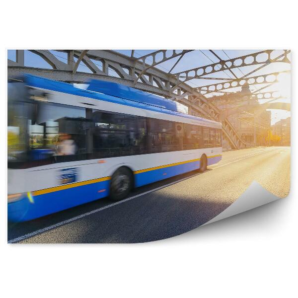 Fototapeta Avtobus v Ostravi na poti