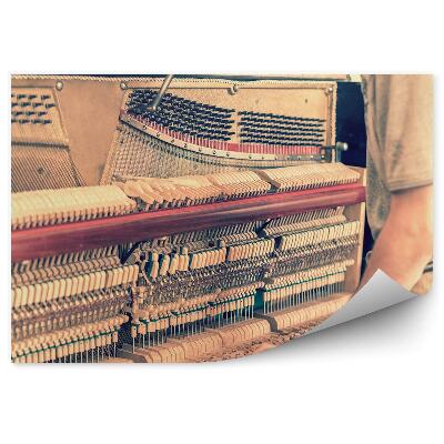 Fototapeta na stenu Oprava interiéru klavír nástroj