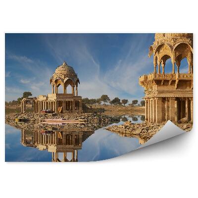 Fototapeta na stenu Gadi Sagar Chrám Jazero India
