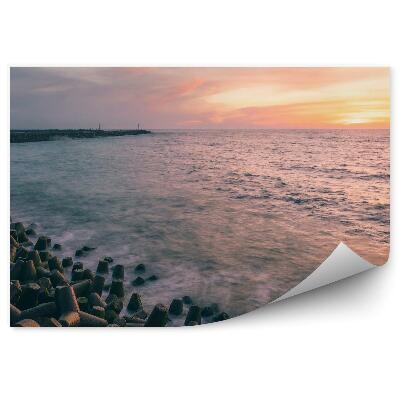 Fototapeta na stenu Jemné vlny Pobrežie Baltského mora