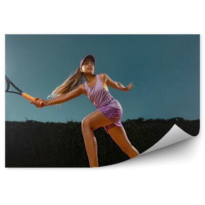 Fototapeta Teniški lopar les