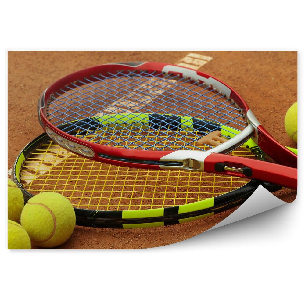 Fototapeta na stenu Igrišče za žogice za tenis