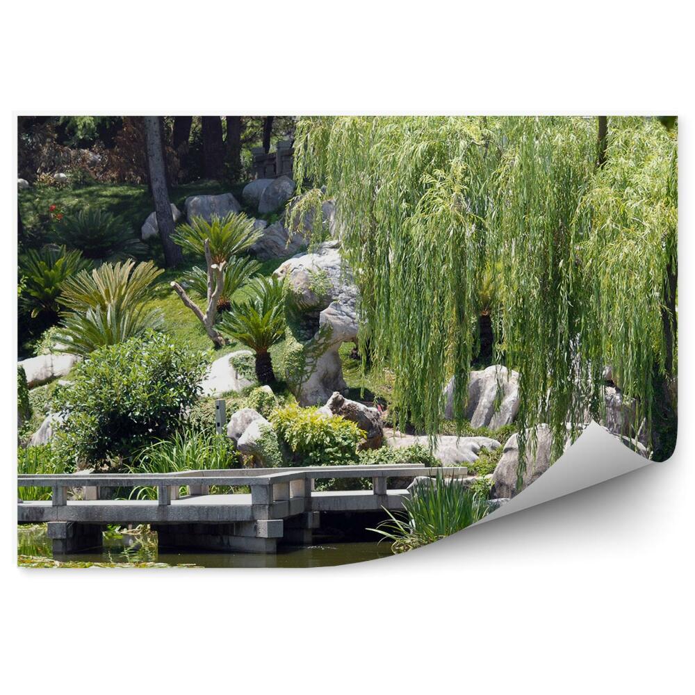 Fototapeta na stenu Čínska záhrada v Austrálii skaly turisti voda