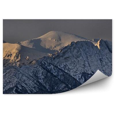 Fototapeta Czerwone Wierchy Giewont Zakopane noc