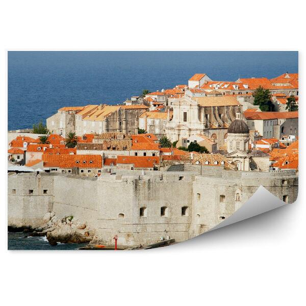 Fototapeta na stenu Pevnosť svätý Ján dubrovník staré mesto more Chorvátsko