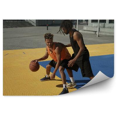 Fototapeta na stenu Košarkarji košarkarsko igrišče košarkarsko igrišče