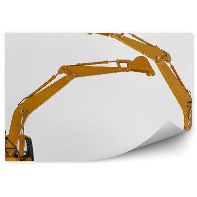 Fototapeta na stenu Hračkárske bagre na bielom pozadí