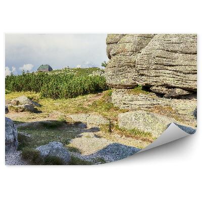 Fototapeta na stenu Prírodné skaly trasa Krkonoše