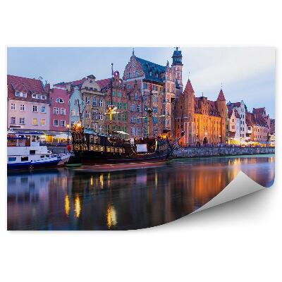 Fototapeta na stenu Mesto lode budovy pohyb vody