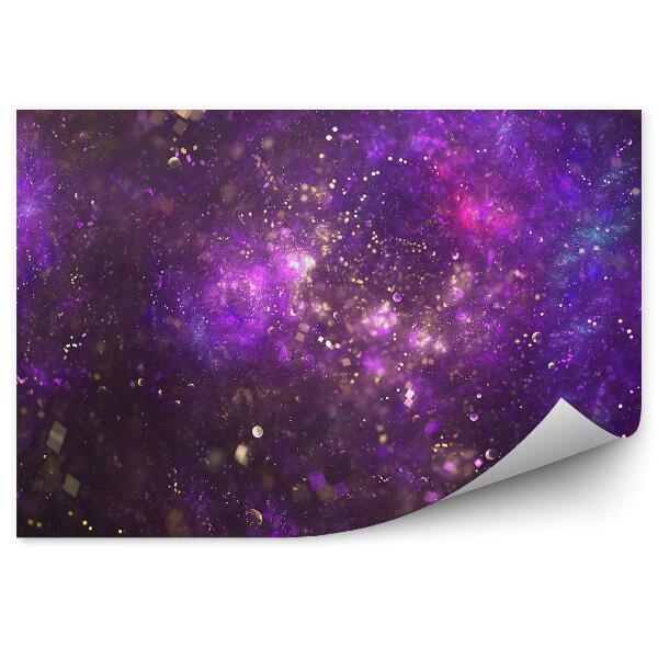 Fototapeta na stenu Fialová Hviezda Galaxia Obraz