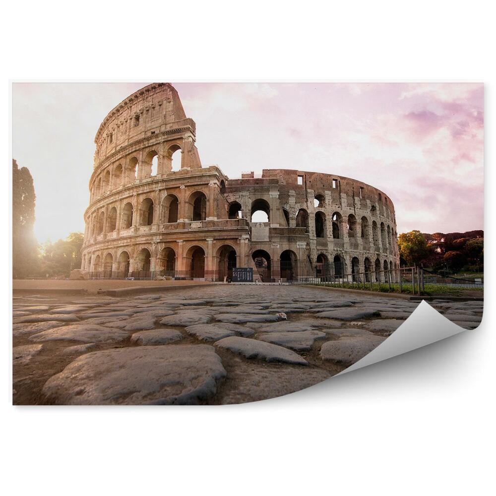 Fototapeta Krásna perspektíva architektúry kolosea