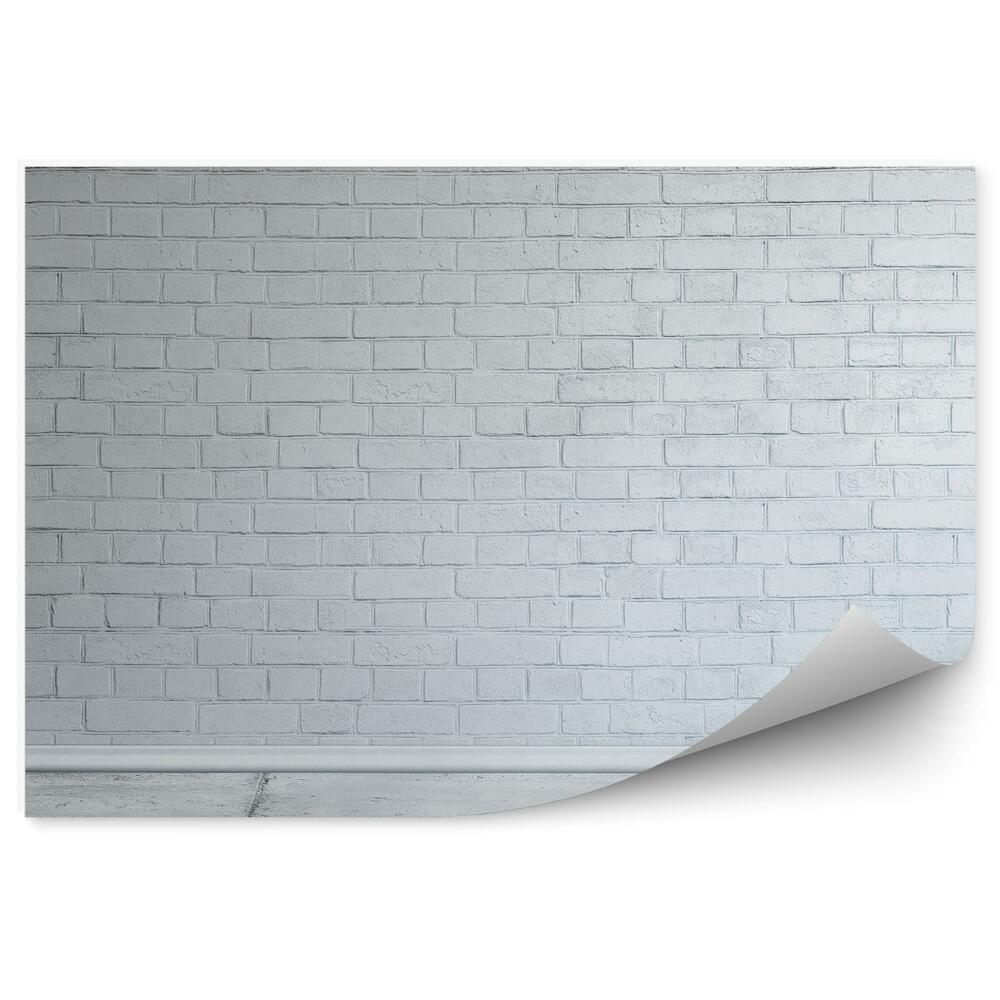 Fototapeta na stenu Izba s kamennou podlahou a tehlovou stenou