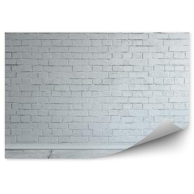 Fototapeta na stenu Izba s kamennou podlahou a tehlovou stenou