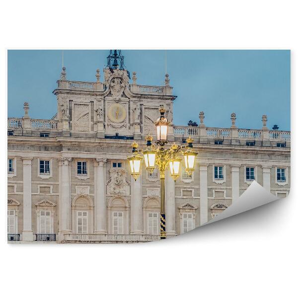 Fototapeta Madrid Kráľovský Palác Panoráma Mesta