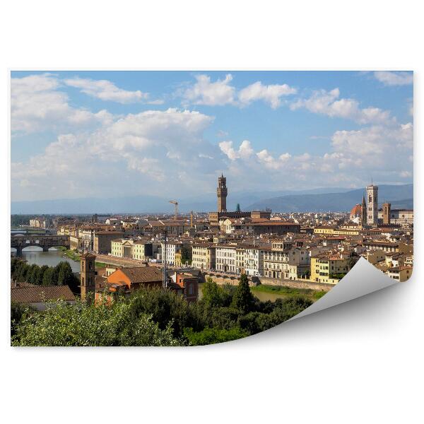 Fototapeta na stenu Panoráma florentskej katedrály Santa Maria del Fiore budovy