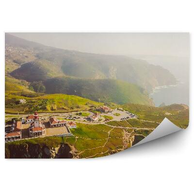 Fototapeta na stenu Cabo de Roca maják skaly oceán cesta Lisabon Portugalsko