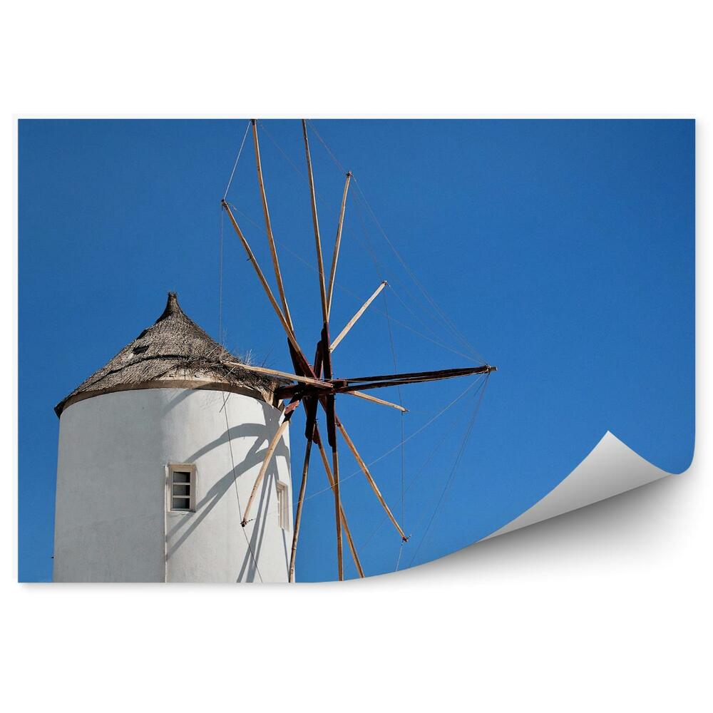 Fototapeta na stenu Veterný mlyn obloha Santorini