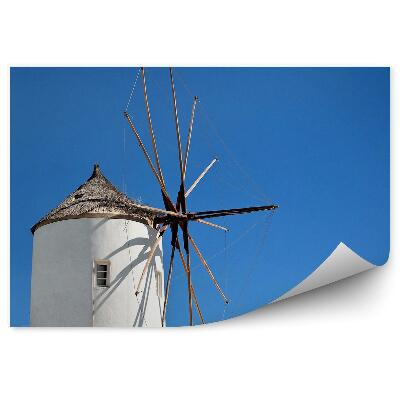 Fototapeta na stenu Veterný mlyn obloha Santorini