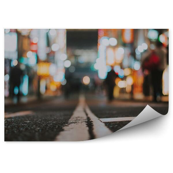 Fototapeta Svetlá cesta ulica Tokio