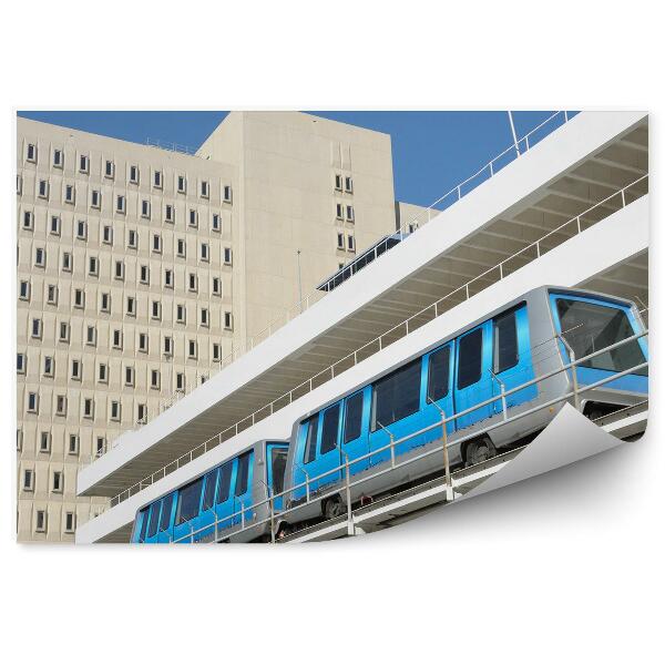 Fototapeta na stenu Metro Vlak Mestská Doprava
