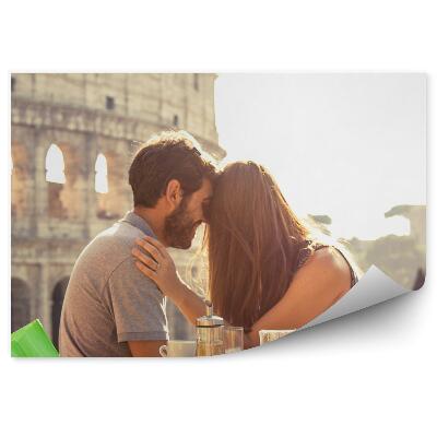 Fototapeta Pár Rím Turisti Zoznamka