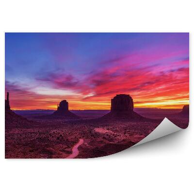 Fototapeta na stenu Skaly východ slnka arizona usa