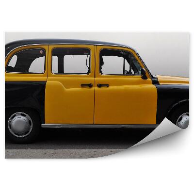 Fototapeta Barcelona Čierno-Žlté Auto Vozidlo