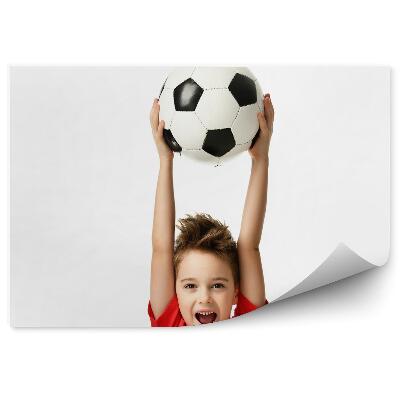 Fototapeta na stenu Mali nogometni navdušenec