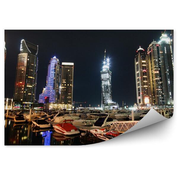 Fototapeta Dubaj Mesto Lode Prístav Záliv