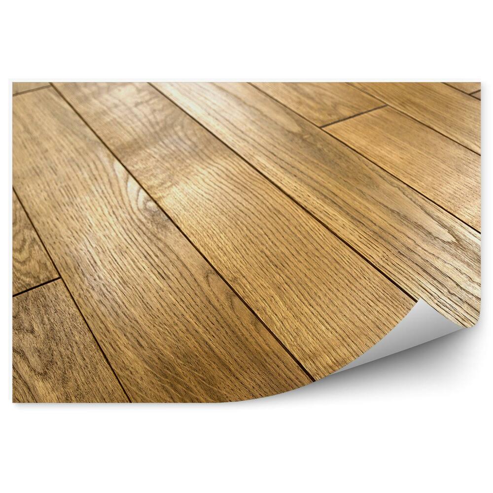 Fototapeta na stenu Perspektíva drevenej podlahy