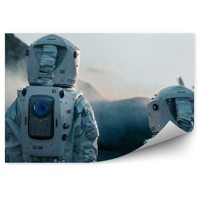 Fototapeta Astronauti Vesmírna Stanica Mraky Obloha