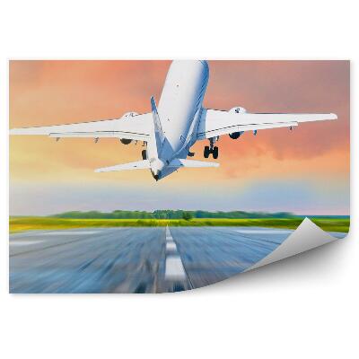 Fototapeta Lietajúce Lietadlo Pohyb Vzletová Dráha Vzduch