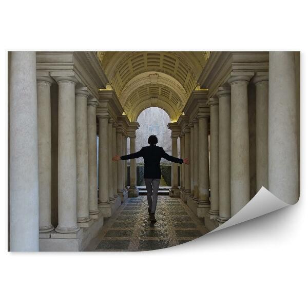 Fototapeta na stenu Stĺpy človek architektúra barokový rím