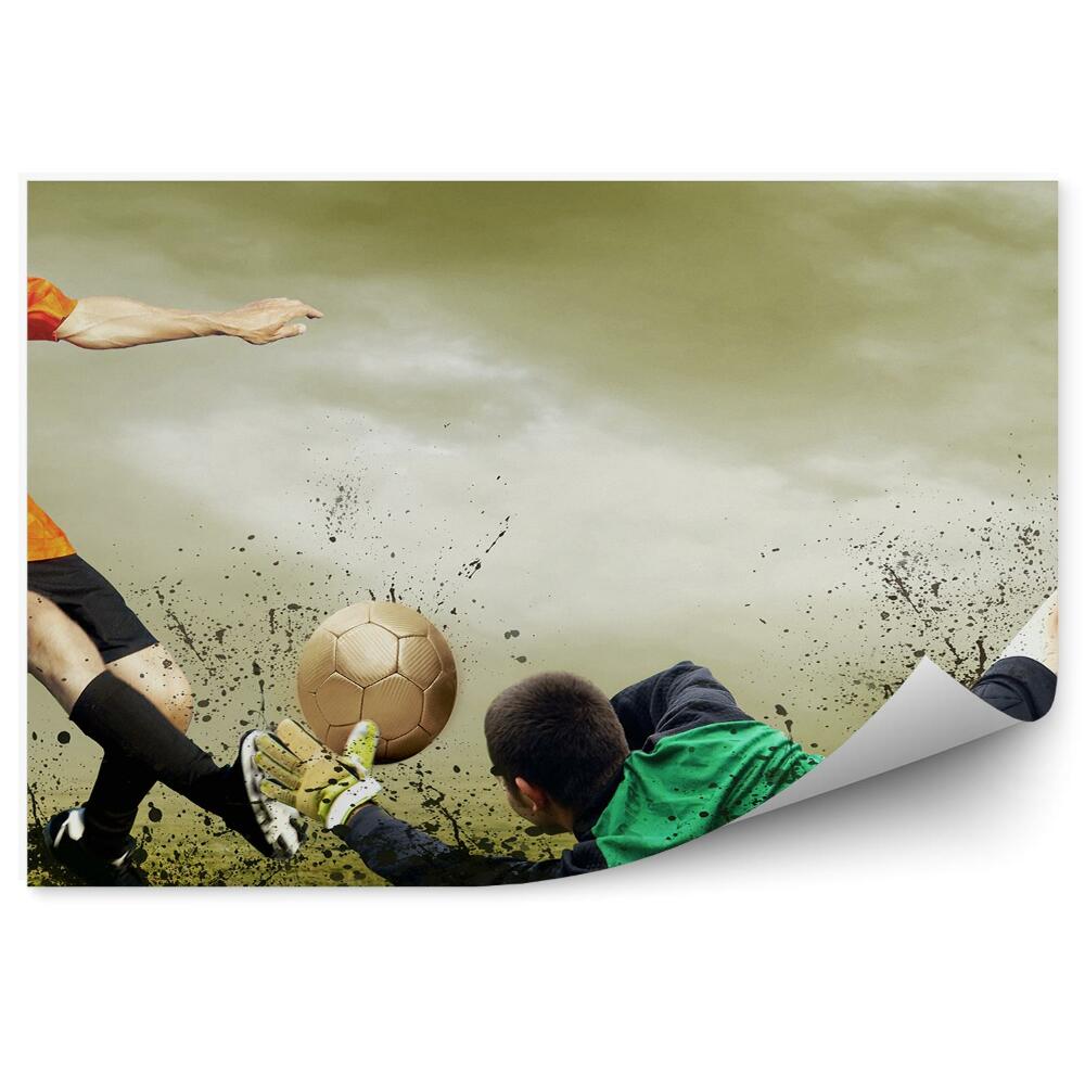 Fototapeta na stenu Strelec in vratar