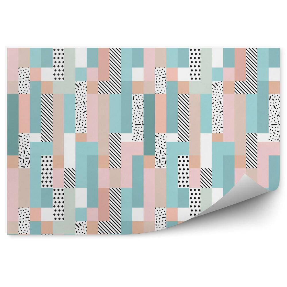 Fototapeta do detskej izby Abstraktný geometrický vzor