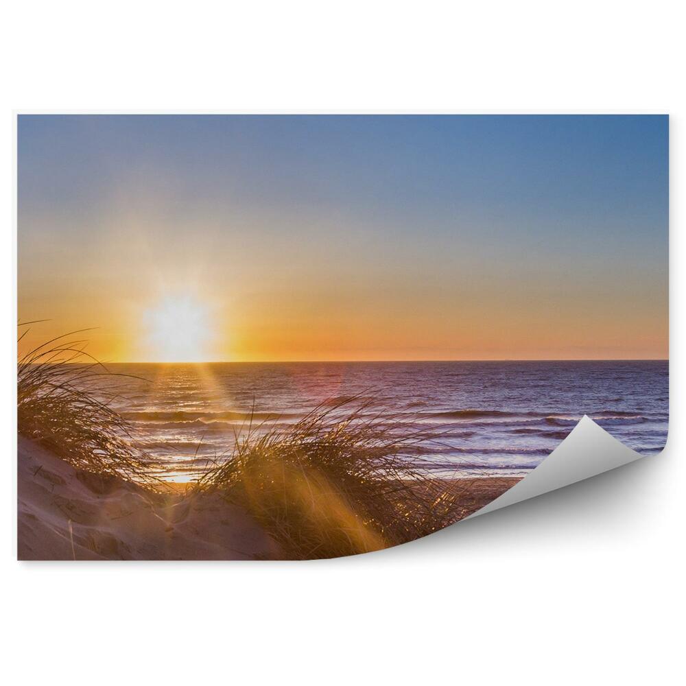 Fototapeta Piesočná pláž horizont more