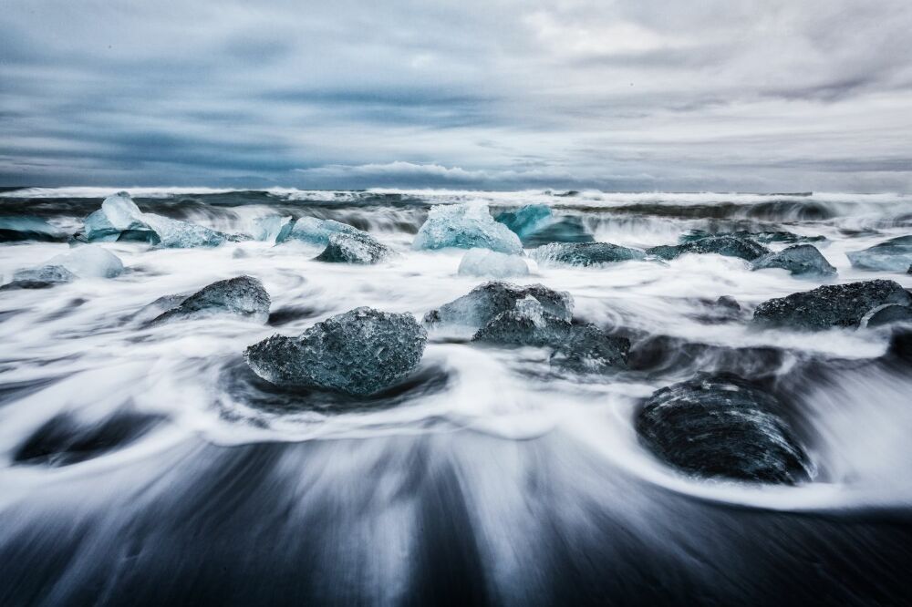Fototapeta na stenu La laguna di jokulsarlon Island