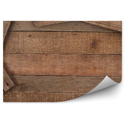 Fototapeta Roztrieštené dosky