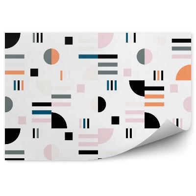 Fototapeta na stenu Geometrický vzor v retro štýle