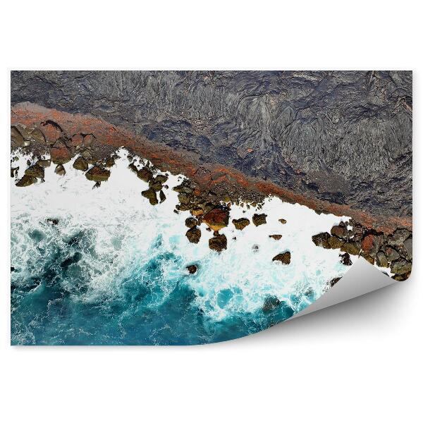 Fototapeta na stenu Lávové pobrežie oceán USA Havaj
