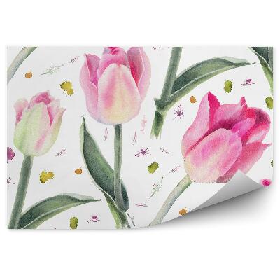 Fototapeta Ružové Tulipány Obrázok