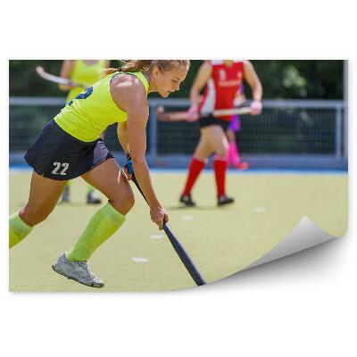 Fototapeta na stenu Ženski hokej