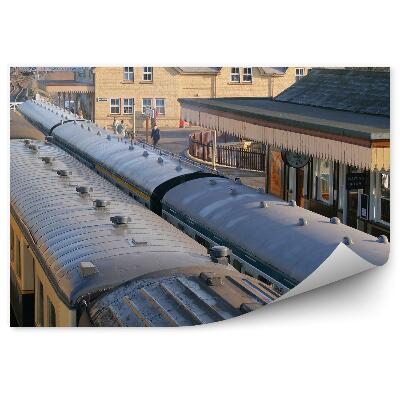 Fototapeta Voznik vlaka na postaji