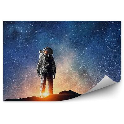 Fototapeta na stenu Misia Astronautov Planéta Hviezdy Obloha Svetlo