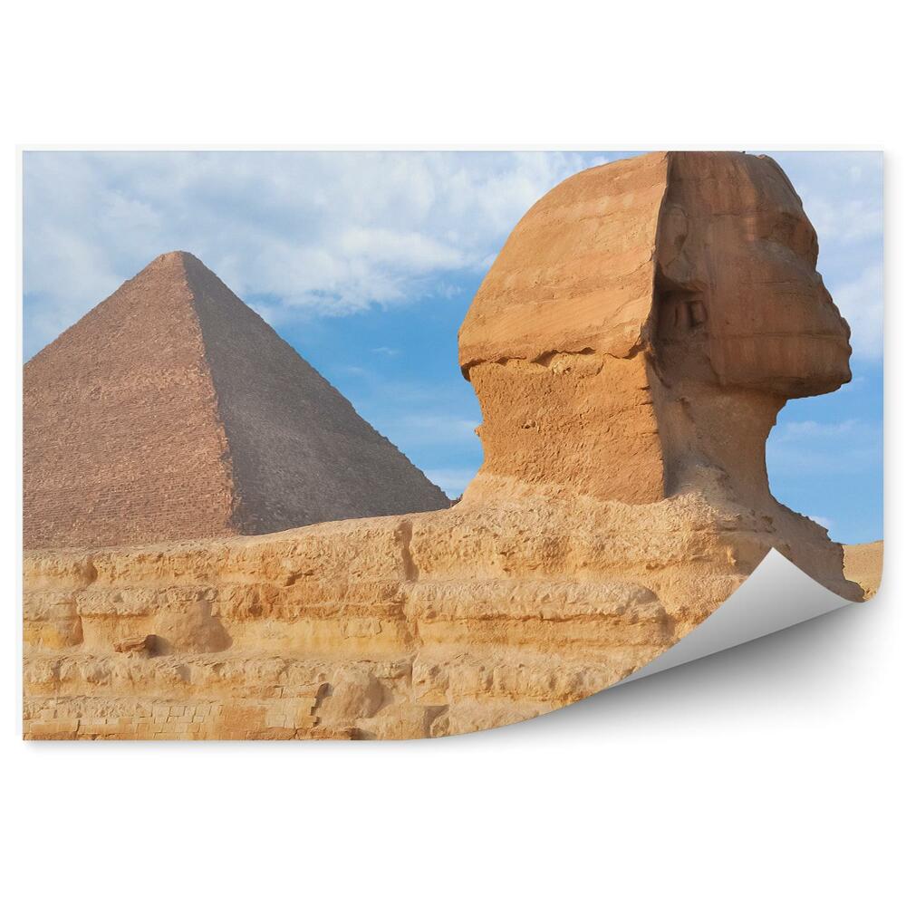 Fototapeta na stenu Veľká Sfinga Cheopsova Pyramída Egypt