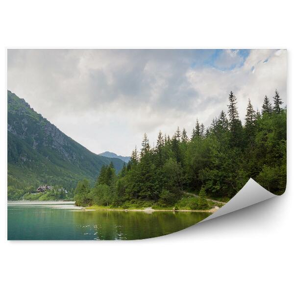 Fototapeta na stenu Horský chodník cez Morské oko Tatry