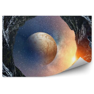 Fototapeta Planéty Slnko Skaly Nebo Hviezdy Vesmír Galaxia