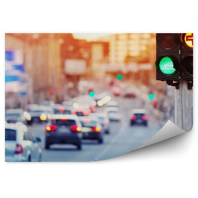 Fototapeta na stenu Automobilová doprava na uliciach