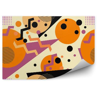 Fototapeta Jesenné farby. Geometrická abstrakcia