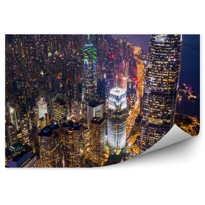 Fototapeta na stenu Mrakodrapy oceán svetlá Brazília San Paulo